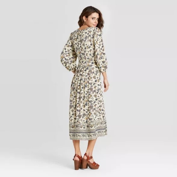 Women's Prairi Dress Long Sleeve Midi - Picture 3 of 4